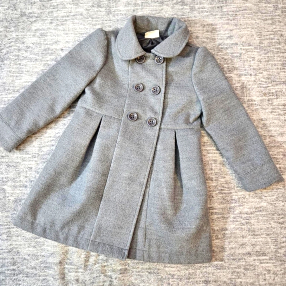 Girls 4T Heavy Peacoat